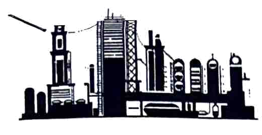 KA Petrochem mark: an industrial skyline